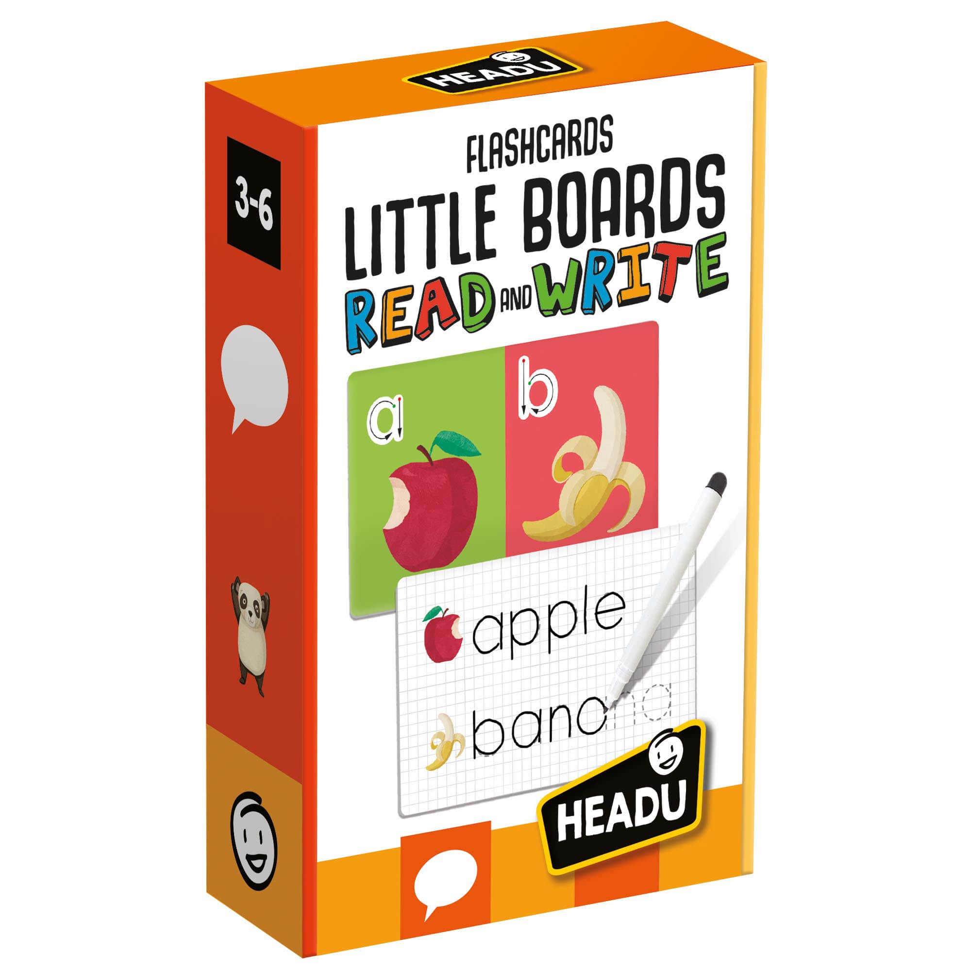 Headu Little Boards Read and Write Flashcards Set